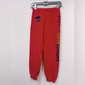 Aviator Nation Red Kids Sweatpants